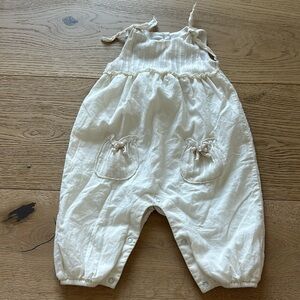 Isabella & Chloe romper white ivory 12m baby girl